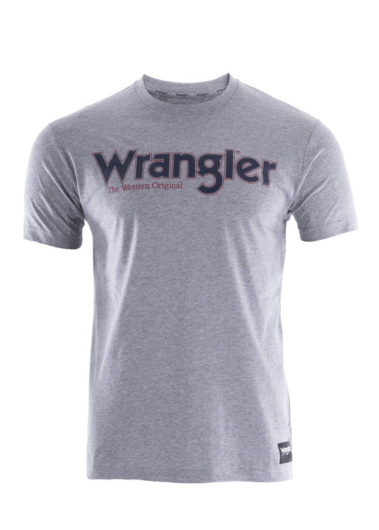 MENS RYDER LOGO SS TEE - Grey Marle - Size S