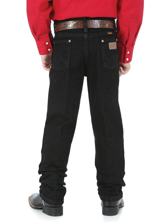 BOYS ORIGINAL COWBOY CUT JEAN - Overdyed Black - Size 9