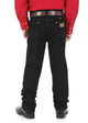 BOYS ORIGINAL COWBOY CUT JEAN - Overdyed Black - Size 9