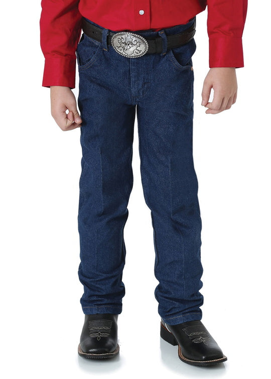 BOYS ORIGINAL COWBOY CUT JEAN - Slim Fit Junior - Prewashed Indigo - Size 1T