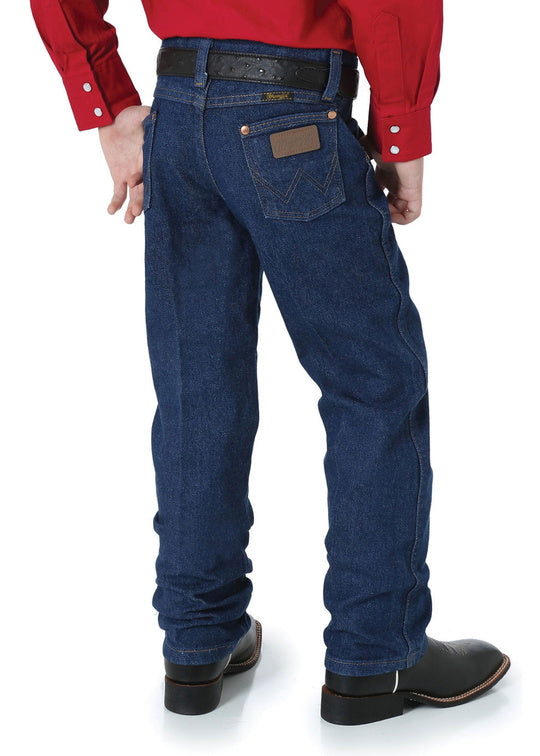 BOYS ORIGINAL COWBOY CUT JEAN - Regular Fit Junior - Prewashed Indigo - Size 2T