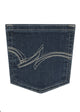 GIRLS RETRO BOOT CUT JEAN - 79% cotton - Indigo - Size 5