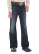 GIRLS RETRO BOOT CUT JEAN - 76% cotton - Indigo - Size 4