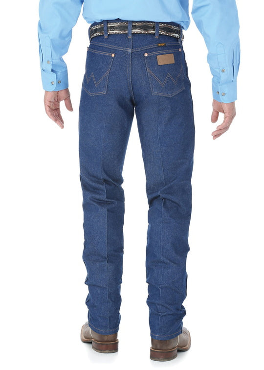 MENS COWBOY CUT ORIGINAL JEAN 36L - Rigid Indigo - Size 28