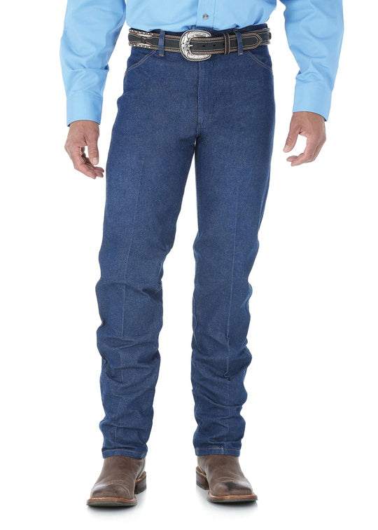 MENS COWBOY CUT ORIGINAL JEAN 36L - Rigid Indigo - Size 27