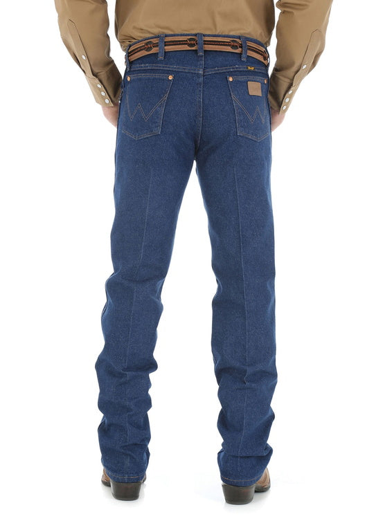 MENS COWBOY CUT ORIGINAL FIT JEAN 34L - Prewashed Indigo - Size 28