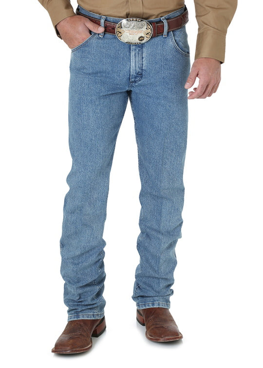 MENS COWBOY CUT COMFT REG JEAN 34L - Stone Bleach - Size 29