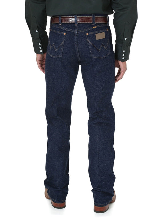 MENS COWBOY CUT STR REG JEAN 34L - Navy Stretch - Size 31