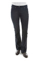 WMNS STR MSKIN W/JEAN BOOT LEG - Navy - Size 10