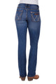 WMNS MID RISE BOOT CUT JEAN - Mae 34L - 76% cotton - Indigo - Size 1