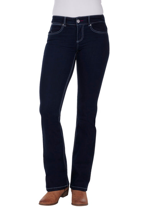 WMNS MID RISE JEAN BOOTY UP - Jackson Jewels - Size 0