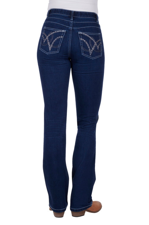 WMNS RIDING JEAN Q BABY BOOTY - Boot Scootin - Size 3