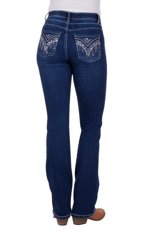 WMNS WINDSONG JEAN Q BABY - Marine Blue - Size 3