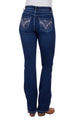 WMNS WINDSONG JEAN Q BABY - Marine Blue - Size 3
