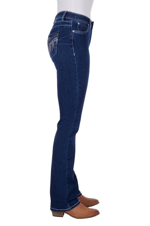 WMNS WINDSONG JEAN Q BABY - Marine Blue - Size 1