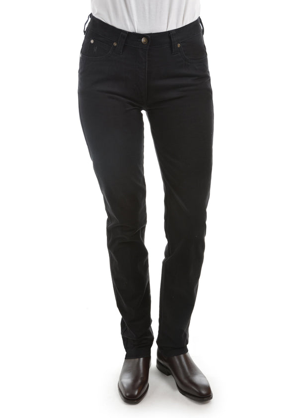 WMNS STR MSKIN W/JEAN SLIM LEG - Navy - Size 9