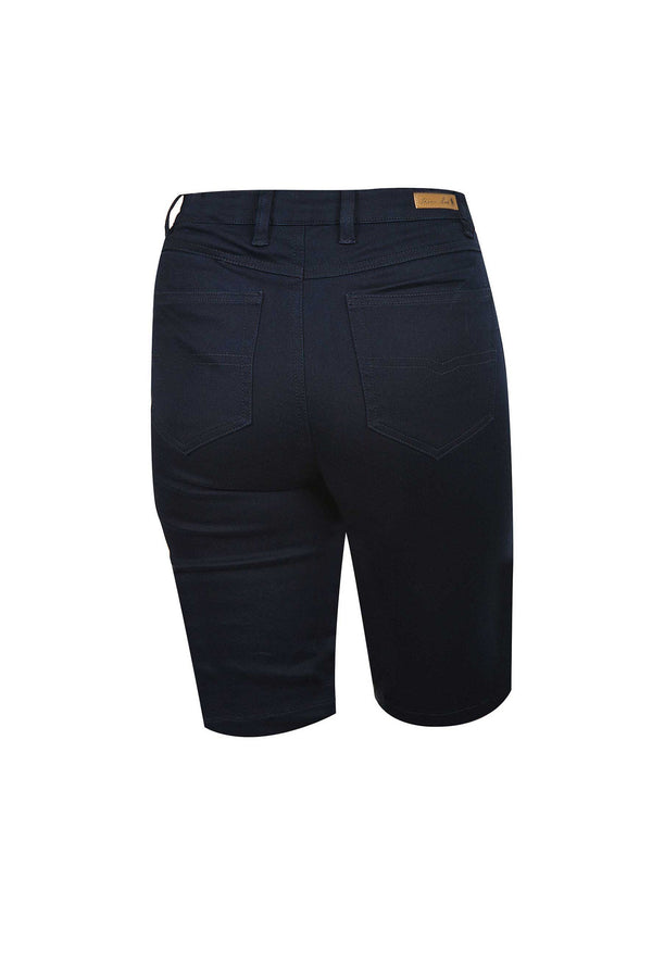 WMN SUZIE SLIMMER W/JEAN SHORT - Avoca Wash - Size 9