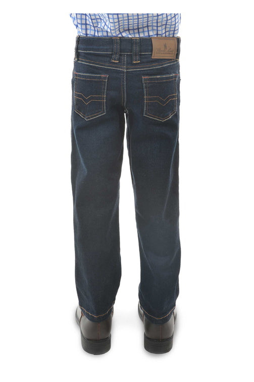BOYS BASS STRETCH JEAN - REG - Bass Wash - Size 4