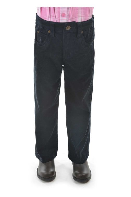 KIDS STR MOLESKIN JEAN - REG - Navy - Size 6