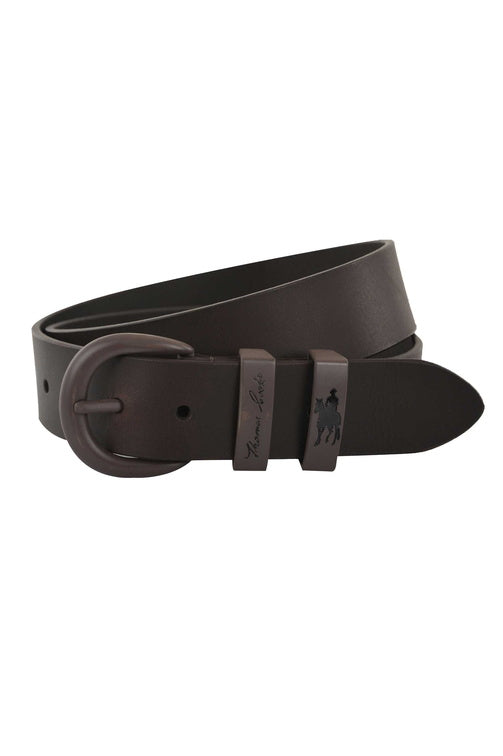 CHOCOLATE TWIN KEEPER BELT - Chocolate - Size XS