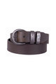 GUNMETAL TWIN KEEPER BELT - Tan - Size S