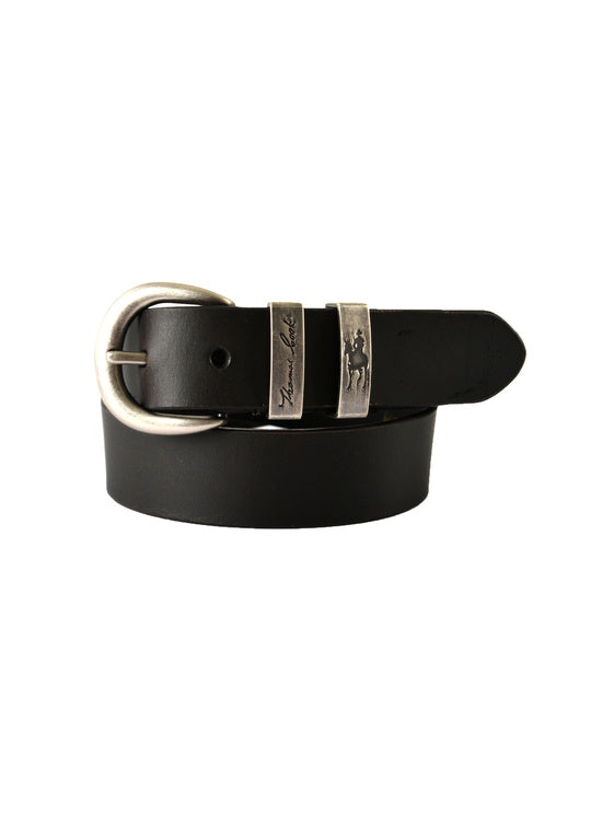 KIDS SILVER TWIN KEEPER BELT - Chocolate - Size M