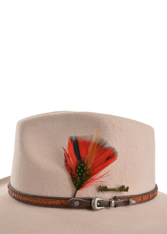FITZROY WOOL FELT HAT - Bone - Size 56