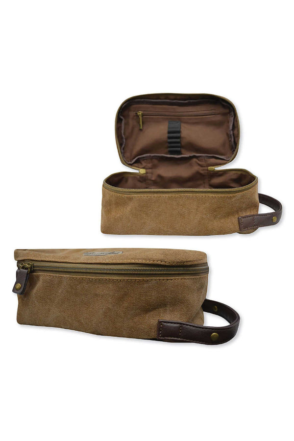 TC WASH BAG - Brown - Size All