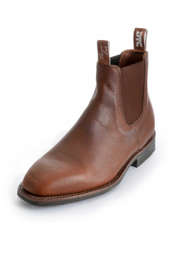 MENS DURAMAX DTC DRESS BOOT - EEE fit - BROWN COACHMAN - Size 7.5