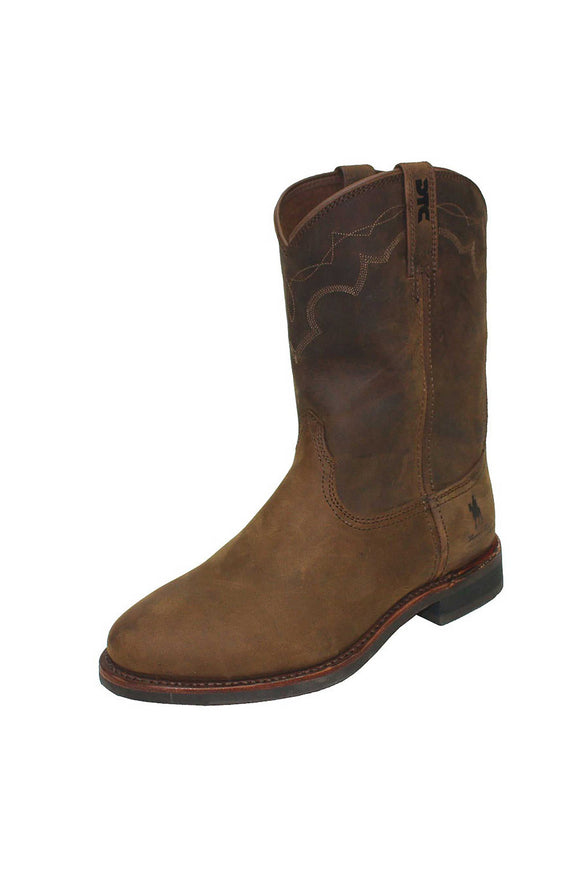 MENS DURAMAX DTC ROPER - EEE fit - CRAZY HORSE - Size 6