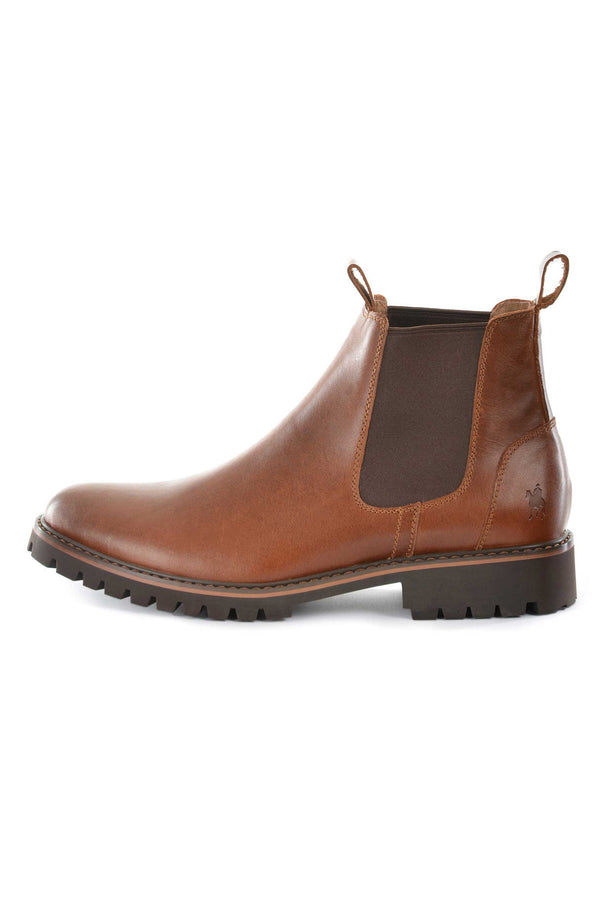 MENS JACKSON DRESS BOOT - EE fit - DARK BROWN - Size 8