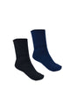 THERMAL SOCKS - TWIN PACK - Peppermint/Bright Pink - Size 2_7