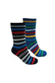 THERMAL SOCKS - TWIN PACK - Bright Pink/Dark Navy - Size 8_11
