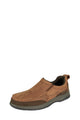 MENS TOBY SLIP-ON SHOE - EE fit - DARK BROWN - Size 8.0