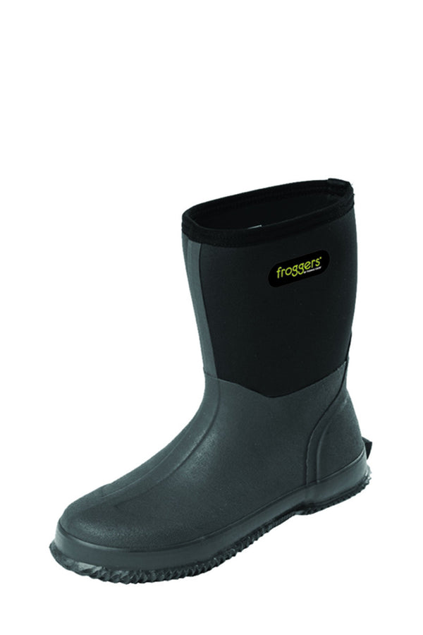 MENS FROGGERS SCRUB BOOT - BLACK - Size 7