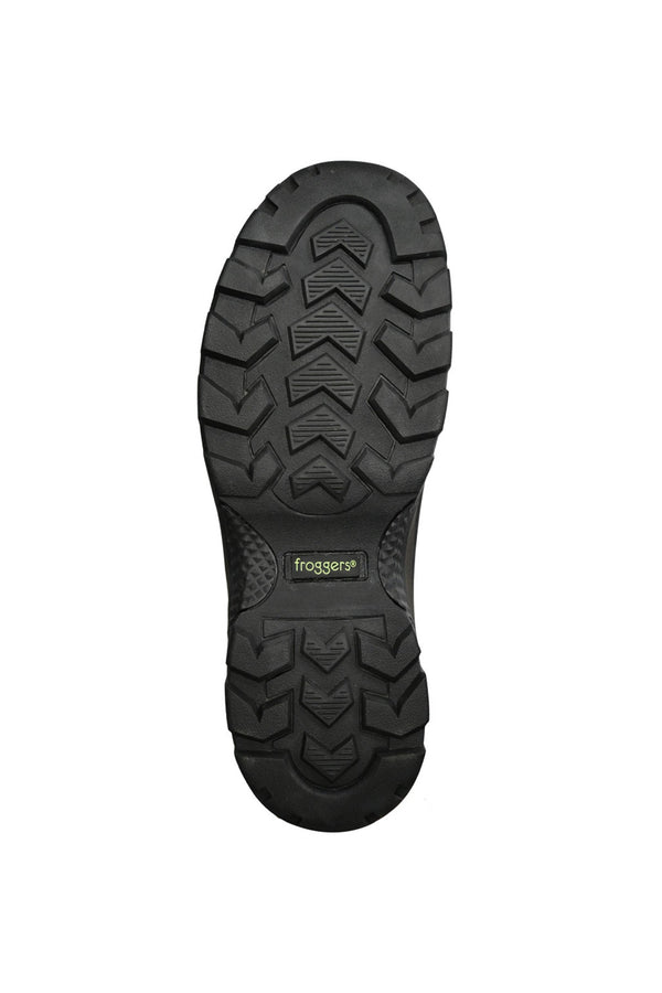 MENS FROGGERS MID BUSH BOOT - BLACK - Size 8