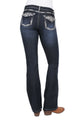 WMNS TAYLOR BOOT CUT JEAN - MIDNIGHT - Size 12