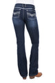 WMNS HANNAH BOOT CUT JEAN 34 - MIDNIGHT - Size 10
