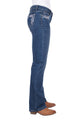 WMNS ELORA BOOT CUT JEAN - TWILIGHT - Size 6