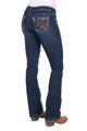 WMNS LOLA BOOT CUT JEAN - MIDNIGHT - Size 8