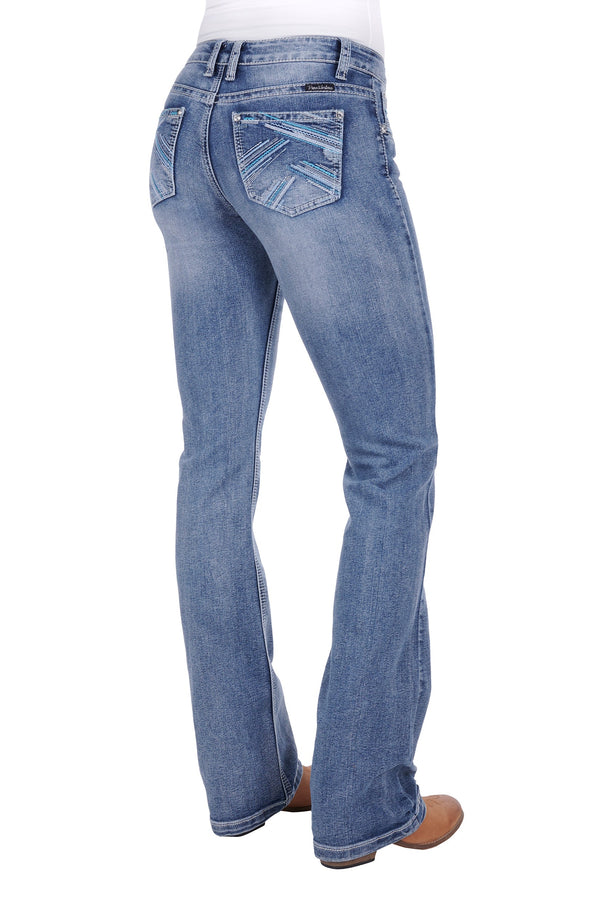 WMN CRISSCROSS RELAXRIDER JEAN - MOONSHINE - Size 8