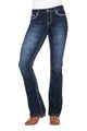 WMNS HANNAH BOOT CUT JEAN 32 - MIDNIGHT - Size 8