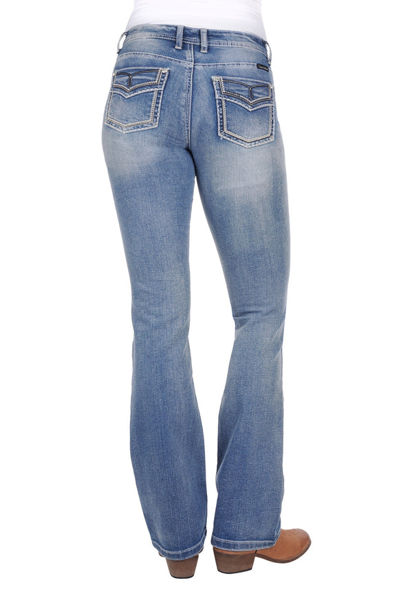 WMNS VERONICA BOOT CUT JEAN - MOONSHINE - Size 12