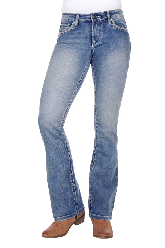 WMNS VERONICA BOOT CUT JEAN - MOONSHINE - Size 10