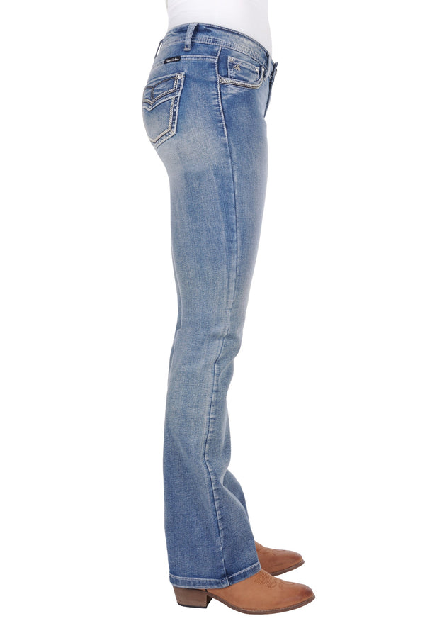 WMNS VERONICA BOOT CUT JEAN - MOONSHINE - Size 6