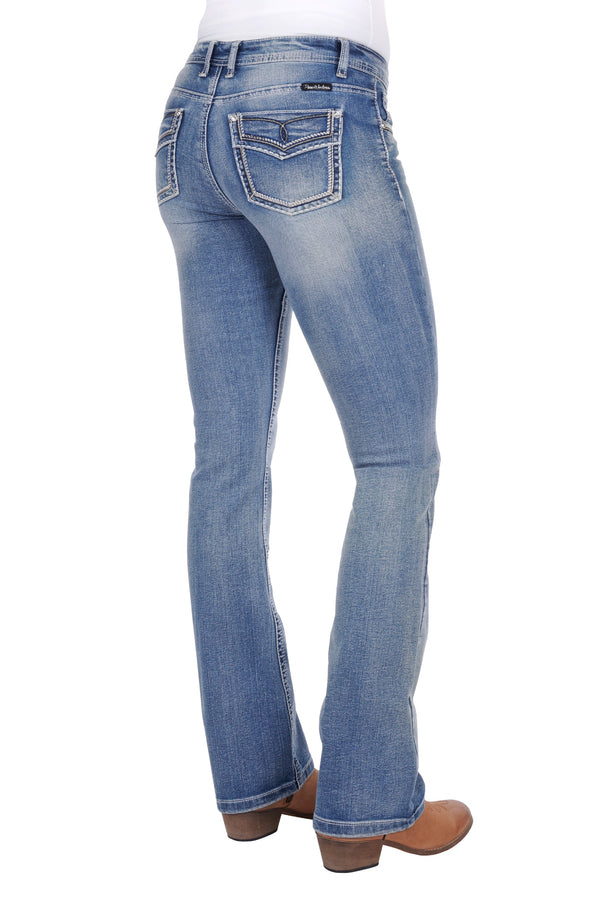 WMNS VERONICA BOOT CUT JEAN - MOONSHINE - Size 8
