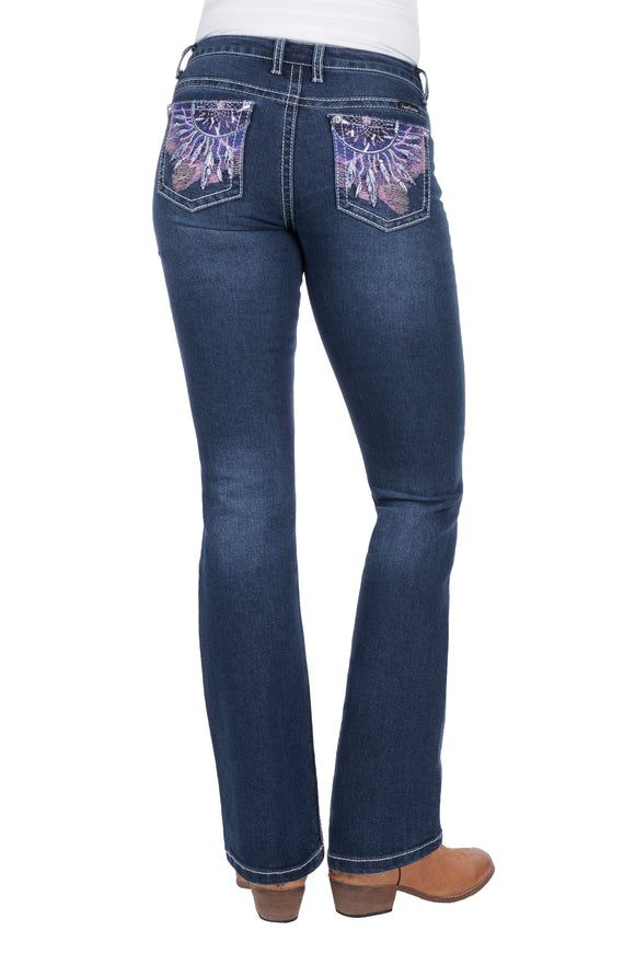 WMNS WILLA BOOT CUT JEAN - EVENING SKY - Size 10