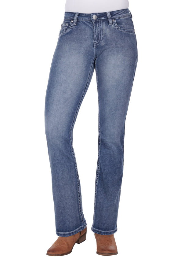 WMNS STEER BOOT CUT JEAN - MOONSHINE - Size 12