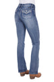 WMNS JEMMA HI RISE B/CUT JEAN - MOONSHINE - Size 8