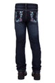GIRLS MADISON SLIM LEG JEAN - MIDNIGHT - Size 4
